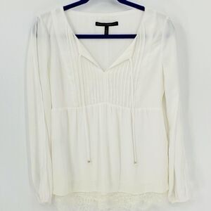 White house black market blouse,  White size 2. Oversized.